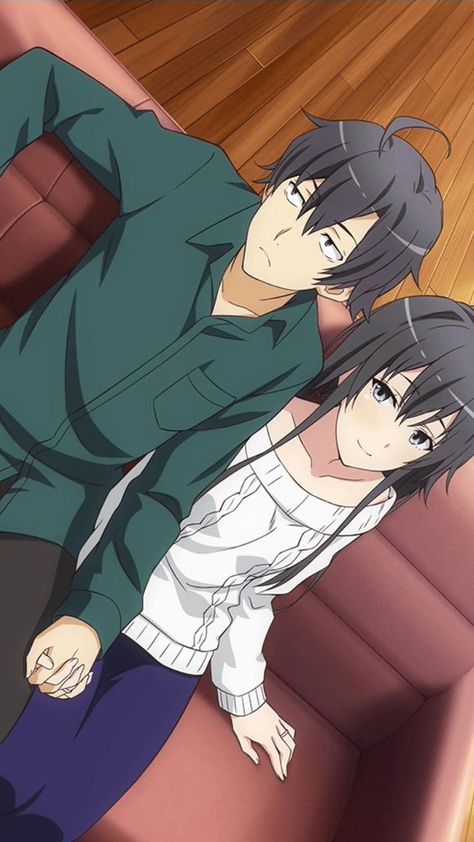 Hikigaya Hachiman X Yukinoshita Yukino, Yukino Hachiman, Hikigaya X Yukino, Hachiman X Yukino, Oregairu Hachiman, Hachiman Hikigaya, Manga Photos, Anime Duo, Hikigaya Hachiman