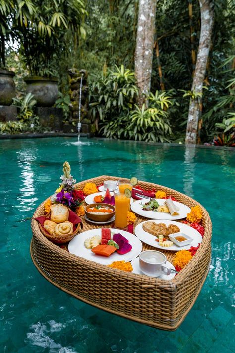 Located only minutes away from the heart of Ubud, The Udaya offers a peaceful haven surrounded by lush natural beauty. Here's my complete review of the resort. | Bali travel tips | Bali travel guide | Where to stay in Bali best hotels | Honeymoon hotels in Bali | Best resorts in Bali | Best flower baths in Bali flower pool | Celebration of flowers Kaveri Spa Bali | Best spas in Bali | Where to stay in Ubud | Best hotels in Ubud | Best resorts in Ubud | The Udaya flower bath | Best Bali resorts Bali Honeymoon Aesthetic, Flower Bath Bali, Bali Wellness Retreat, Flower Pool Bali, Ubud Bali Hotel, Honeymoon In Bali, Bali Excursions, Bali Flower Bath, Bali Birthday