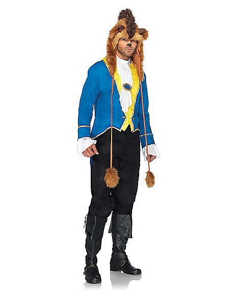 Disney 3-Piece Beast Adult Mens Costume - Spirithalloween.com Beast Men, Leg Avenue Costumes, Disney Beast, Beauty And The Beast Costume, Beast Costume, Beauty Beast, Disney Halloween Costumes, Disney Cosplay, Leg Avenue