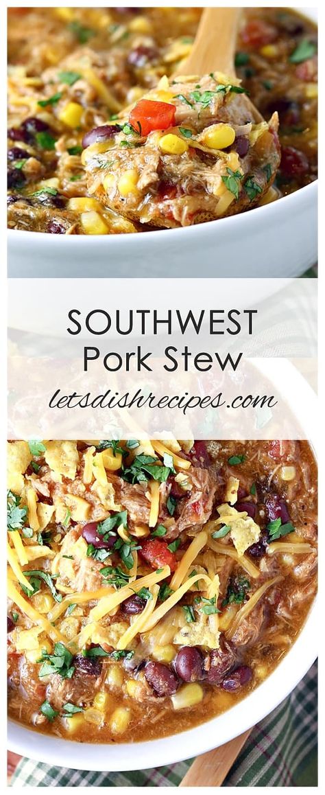 Pulled Pork Soup, Pork Stew Meat, Pork Soup Recipes, Pork Stew Recipes, Leftover Pulled Pork, Stew Soup, Pulled Pork Leftovers, Leftover Pork, Pork Soup