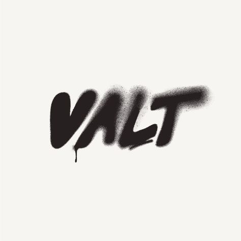 VALT - Logo logopedia #graphicdesignerdaily #logocreator #brandingdesigner Spiderman Poster, Graphic Shapes Design, Clothing Brand Logos, Creative Logo Design, Hip Hop Art, Graphic Tshirt Design, Fashion Logo Design, Festival Design, Clothing Logo