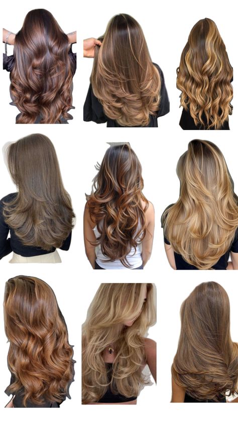 O Point Cut Hair, Curls With Straightener, Surfer Hair, Summer Blonde Hair, Haircuts For Long Hair With Layers, Easy Hairstyles For Thick Hair, Brown Hair Looks, Brown Hair Inspo, High Hair