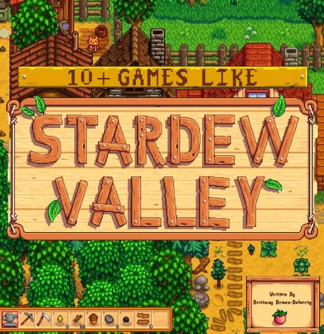 10+ Games Like "Stardew Valley" Stardew Valley Layout, Stardew Valley Tips, Stardew Valley Farms, Star Valley, Harvest Day, Farm Games, Best Mods, Stardew Valley, A Fan