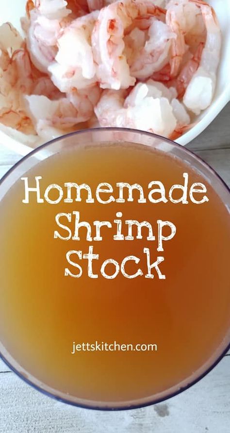 How To Make Homemade Shrimp Stock Shrimp Stock Recipe, Shrimp Stock, Etouffee Recipe, Shrimp Etouffee, Seafood Stock, Stock Recipes, Delicious Seafood Recipes, Shrimp Dishes, Homemade Beef