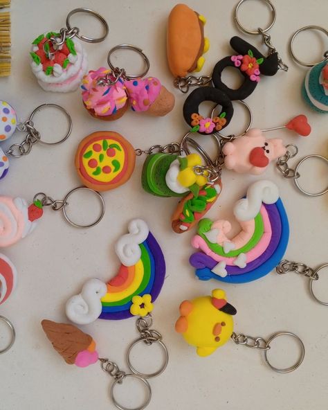 Presenting you my whole collection of keychains that I made from foam clay and air dry cal... Tell me in comment any things that I have to be made next.. waiting for your response... Comment for customized your cutes 🌺💕🌟 Dm for order Follow @resin_and_clay @bella.resin_and_clay #resin #polymer #polymerclay #smallbussiness #pakistan #jewelry #handmade #viral #softclay #viralvedio #foryou #rawalpindi #islamabad #asmr #womenempowerment #womementrepreneurs 👉For details tutorial 📷 visit my T... Foam Clay Keychain, Gantungan Kunci Clay, Air Dry Clay Tutorials, Air Dry Clay Keychain, Pakistan Jewelry, Keychain Clay, Foam Clay, Clay Keychain, Birthday Card Craft