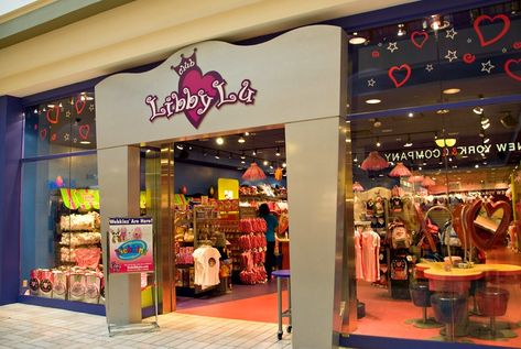 Y2k Stores, Coquette Stores, Club Libby Lu, Libby Lu, Early 2000s Aesthetic, 2000s Childhood, Feeling Nostalgic, Limited Too, 2000s Nostalgia