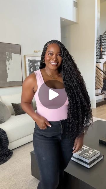 Mary Bennett on Instagram: "Boho knotless braids do it for me every time! 😅But, these gypsy knotless braids are next level using @heatfreehair new human hair luxe braiding collection 😻🙌🏾👏🏾 Do we love??💕  The girlies were definitely not lying about how 🔥 these are! I am literally obsessed!! 🥰  📌Deets 👇🏾  -Hair used: @heatfreehair Boho Deep Wave in length 24 in color 1B  Number of bundles used: 5 1/2 Mousse: @heatfreehair Curl whipped texture defining mousse  For Shine: @heatfreehair Primestyle multi-benefit style perfector Brush used: @heatfreehair HD Curlbrush" Human Boho Knotless, 1b/30 Boho Knotless Braids, Boho Knotless Braids Maintenance, How To Maintain Boho Knotless Braids, Boho Knowles’s Braids, Deep Wave, Boho Braids, Hold Ups, All Things Beauty