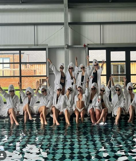 HEN PARTY POOL STYLE 🌊 📸: check out March’s winner @bethanyjade.parry nominated by @m_adison_cz Venue: @hesdin_estate_ Have you entered for our Hen of the Month yet? Hen Pool Party, Pool Fashion, Hen Do, June 19, Hen Party, Pool Party, Hen, Pool, On Instagram