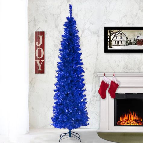 6ft. Unlit Tinsel Artificial Christmas Tree Upside Down Christmas Tree, National Christmas Tree, Outdoor Garland, 6ft Christmas Tree, Frosted Christmas Tree, Pine Christmas Tree, Tinsel Tree, Hanging Christmas Tree, Pencil Christmas Tree