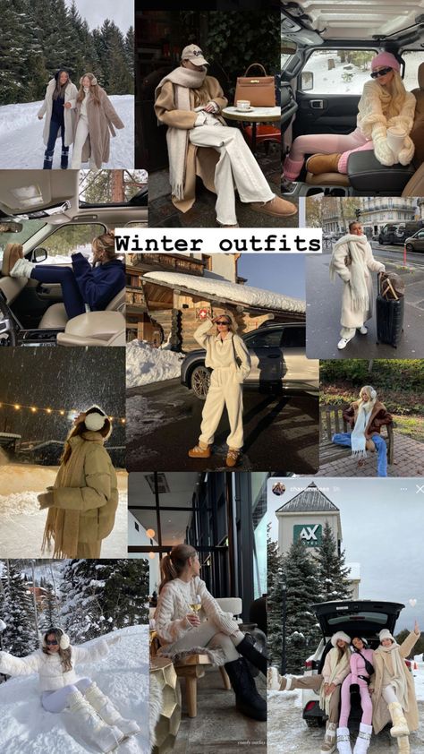 Winter, fall outfits, ootd, outfit inspo, winter ootd, skiing outfits, winter vibes, fall vibes, aesthetic, itgirl, winter girl, fall girl Ootd Ski, Winter Road Trip Outfit, Fall Vibes Aesthetic, Winter Fall Outfits, Japan Fits, Winter Picnic, Outfit Inspo Winter, Girls Winter Outfits, Road Trip Outfit