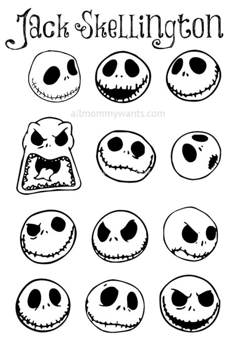 DIY – Jack Skellington Ornaments VIDEO (The Nightmare Before Christmas) Jack Skellington Ornaments, Diy Jack Skellington, Nightmare Before Christmas Tree, Jack Skellington Faces, Nightmare Before Christmas Ornaments, Jack The Pumpkin King, Nightmare Before Christmas Decorations, Jack Skeleton, Karakter Disney