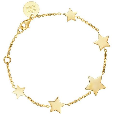 Sophie By Sophie Multi Star Bracelet ($120) ❤ liked on Polyvore featuring jewelry, bracelets, accessories, necklaces, gold, womens-fashion, sophie by sophie, star bangle and star jewelry Star Bracelet Gold, Star Jewelry Gold, Gold Star Jewelry Aesthetic, Gold Jewelry White Background, Gold Jewelry Png, Jewelry White Background, Gold Star Jewelry, Star Bracelets, Stars Bracelet