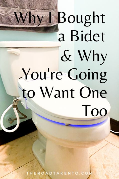 I bought a bidet. My one regret? That I didn't buy one sooner. After experiencing an electronic bidet while on vacation, I am now a convert. #bidet #bidettoilet #bidettoiletseat #bathroom #brondell #brondellswash Bidet Bathroom, Apt Ideas, Bathroom Safety, Home Fix, Bidet Toilet, Bidet Toilet Seat, Home Economics, Minimal Home, Heated Seat