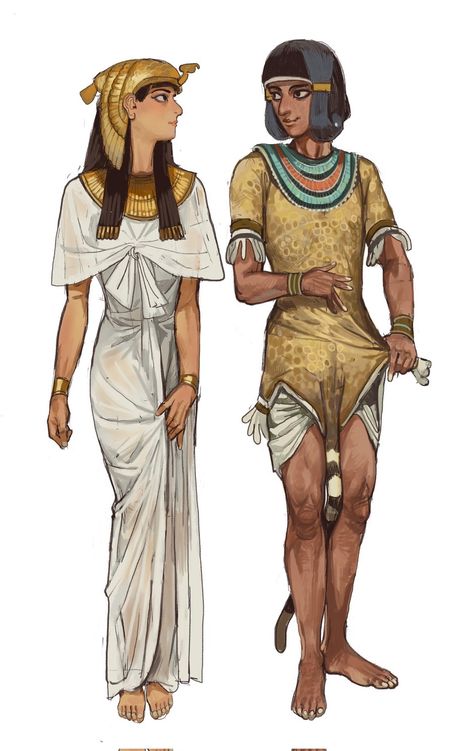 Aesthetic Ancient Egypt, Ancient Egypt Clothing, Egyptian Character Design, Egypt Clothing, Ancient Egyptian Clothing, Ancient Egyptian Women, Ancient Egypt Aesthetic, Aesthetic Outfits Summer, Ancient Greek Clothing