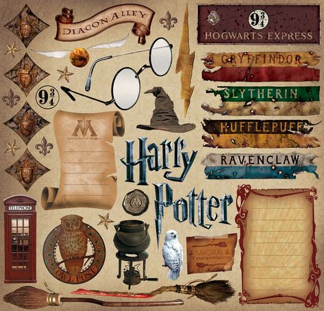 Carte Harry Potter, Harry Potter Weihnachten, Stickers Harry Potter, Harry Potter Planner, Harry Potter Scrapbook, Harry Potter Journal, Classe Harry Potter, Greeting Ideas, Imprimibles Harry Potter