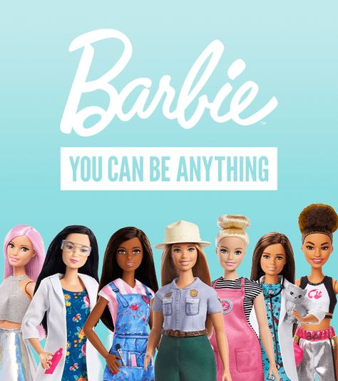 Barbie Can Be Anything, Barbie You Can Be Anything, This Barbie Is Template, Barbie Presentation, Data Strategy, Female Role Models, Barbie Summer, Barbie Room, Mattel Shop