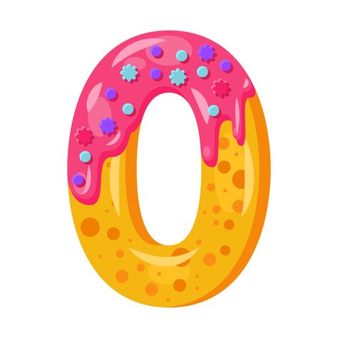 Download the Donut cartoon zero number vector illustration. Biscuit font style. Glazed bold symbol with icing. Tempting flat design typography. Cookies, waffle math sign. Pastry, bakery isolated clipart 8342618 royalty-free Vector from Vecteezy for your project and explore over a million other vectors, icons and clipart graphics! Sable Cake, Zero Number, Donut Cartoon, Math Signs, Candy Letters, Creative Alphabet, Number Vector, 3 Birthday, Donut Party