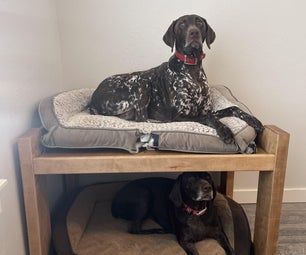 DIY Dog Bunk Beds : 8 Steps (with Pictures) - Instructables Dog Bunk Beds Diy Pallet, Diy High Dog Bed, Pet Bunk Beds Diy, Bunk Dog Bed, Diy Dog Bunk Beds For Large Dogs, Dog Bunk Beds Large, Doggie Bunk Beds, Double Decker Dog Bed, Dog Bed Platform Diy