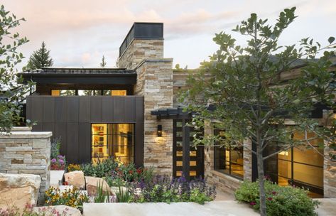 From technology boosts in every room to spaces built to go the distance, these are the residential trends of the future. #exterior #architecture #homedesign #designtrends #designer Mountain Modern Home, Mountain Architecture, Timber Roof, Modern Mountain Home, Mountain Living, Mountain Modern, Modern Mountain, Colorado Homes, Mountain Homes