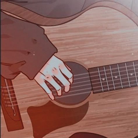 Spotify Covers, Playlist Covers, Anime Aesthetic, Acoustic Guitar, Profile Pictures, Cute Anime, Aesthetic Anime, Anime Wallpaper, Guitar