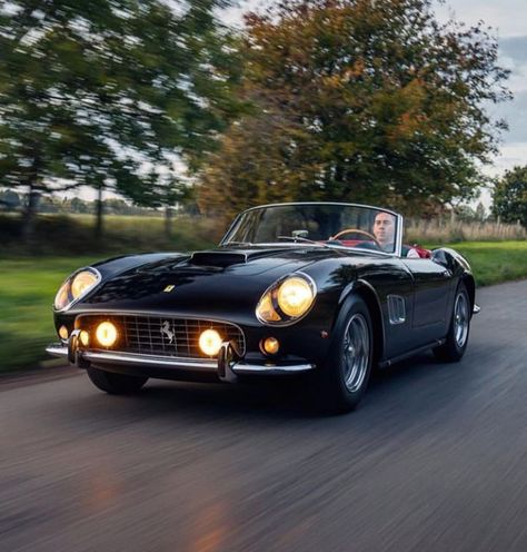 250 Gt California, Ferrari Convertible, Ferrari 250 Gt Swb, 250 Gt Swb, Vintage Sports Cars, Ferrari California, Ferrari 250, Ferrari Car, Vroom Vroom