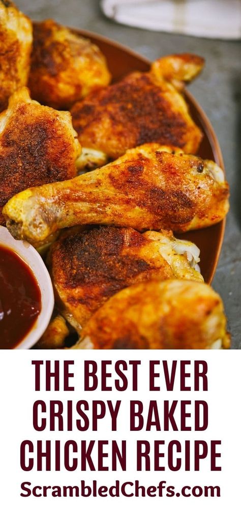 Baked Chicken Legs And Thighs, Chicken Leg Recipes Oven, Oven Fried Chicken Legs, Chicken Legs And Thighs, Chicken Legs In Oven, Crispy Baked Chicken Legs, Oven Baked Chicken Legs, Chicken Legs Recipe, Roasted Chicken Legs