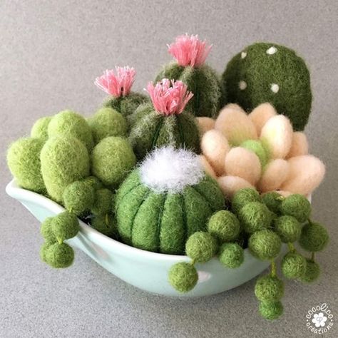 Needle felted christmas