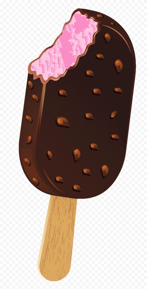 Strawberry Ice Cream Bar, Ice Cream Clip Art, Ice Cream Art, Ice Cream Stick, Sugar Sugar, Cute Food Drawings, 수채화 그림, Ice Cream Party, Food Drawing