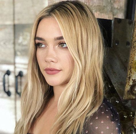 Cold Blonde Hair, Florence Pugh Hair, Cold Blonde, Hair Appointment, Rachel Green, Florence Pugh, Hair Envy, Blonde Hair Color, Balayage Hair