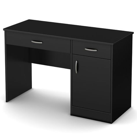 Found it at Wayfair - Axess Computer Desk Office Work Desk, Wooden Cupboard Design, Computer Table Design, Small Writing Desk, Computer Desk Design, Office Table Design, Wooden Cupboard, Big Desk, Home Office Storage