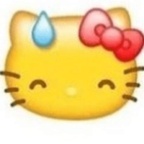 Discord Emojis Transparent Hello Kitty, Sanrio Emojis, Sanrio Emojis Png, Hello Kitty Emjio, Hello Emoji, Crying Hello Kitty Icon, Gc Stickers, Yellow Emojis, Hello Kitty Emojis Transparent Png