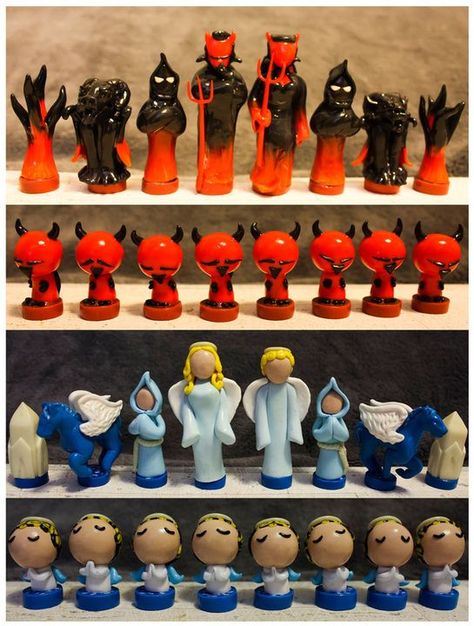 Clay Chess Set, Clay Chess, Diy Chess Set, Chess Board Game, Art Through The Ages, Pottery Form, Wooden Chess, Clay Art Projects, Chess Pieces