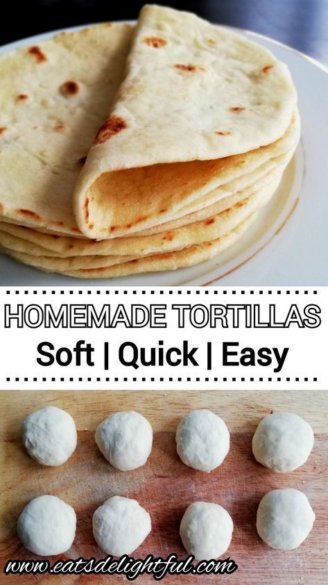 Soft Tortilla Recipe, Flour Tortilla Recipe, Homemade Tortilla Recipe, Kuih Lapis, Homemade Flour, Baking Techniques, Recipes With Flour Tortillas, Homemade Tortilla, Homemade Flour Tortillas