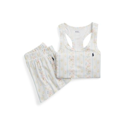 Floral Ribbed Tank and Short Sleep Set | Ralph Lauren® Australia Bridgerton Style, Cozy Summer, Sleep Set, Ribbed Tank, Ralph Lauren Home, Short Set, Mens Jumpers, Jumpers And Cardigans, Jumpers For Women