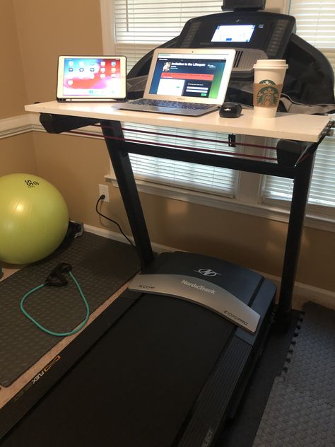 11”x36” board Diy Treadmill Desk, Treadmill Desk Office, Work From Home Treadmill Desk, Laptop Tray For Treadmill Diy, Treadmill Desk Diy, Diy Treadmill Desk Attachment, Standing Desk Treadmill, Walking Pad Treadmill Desk, Diy Standing Desk