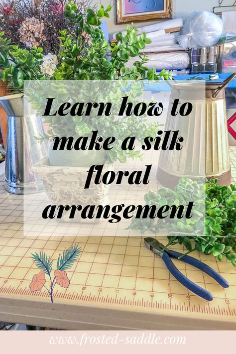 How To Make Your Own Floral Arrangement, Large Arrangements Wedding, Silk Floral Arrangements Wedding, Large Silk Floral Arrangements, Floral Arrangements In Boxes, Floral Designs For Project, Silk Floral Arrangements Diy, Silk Arrangements Floral Design, How To Make Silk Flower Arrangements