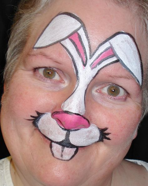 face paint designs - Google Search Bunny Face Paint, Easter Face Paint, Face Painting Images, Animal Face Paintings, Girl Face Painting, Animal Makeup, Face Painting Easy, Kids Face Paint, Face Painting Halloween