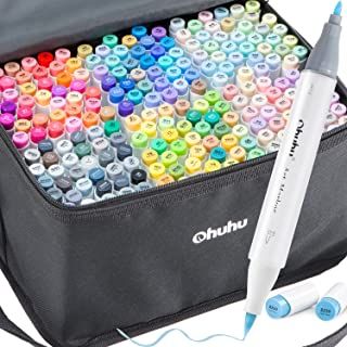 Amazon.ca : ohuhu honolulu 216 colors Ohuhu Markers, Artist Markers, Adults Coloring, Creative Shop, Blender Pen, Copic Sketch Markers, Brush Markers, Copic Sketch, Cute School Supplies