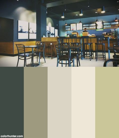 Starbucks - Hagley Rd, Edgbaston Color Scheme Restaurant Color Scheme Colour Palettes, Cafe Colour Scheme, Brewery Color Palette, Starbucks Colour Palette, Coffee Shop Color Scheme, Coffee Shop Color Palette, Coffee Shop Logo Design, Wall Color Combination, Shop Logo Design