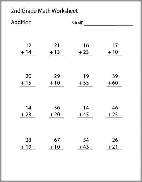 2nd Grade Math Worksheets - Best Coloring Pages For Kids Worksheets 2nd Grade, Third Grade Math Worksheets, Phoneme Segmentation, Fun Math Worksheets, Math Coloring Worksheets, Homework Worksheets, Math Addition Worksheets, First Grade Math Worksheets, Mathematics Worksheets