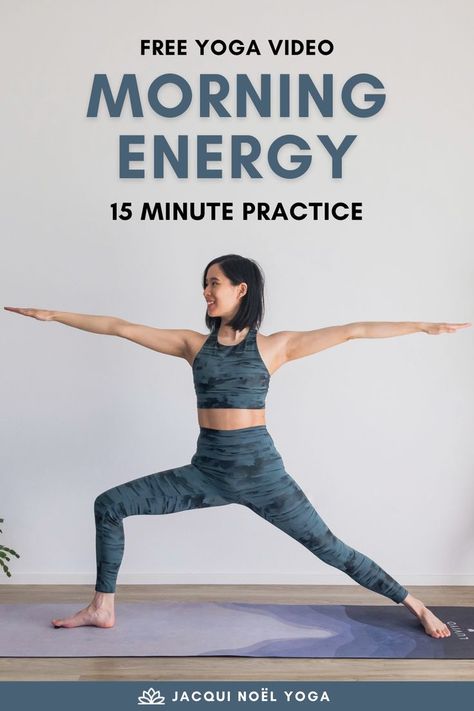 15-Minute Morning Energy - Free Yoga Practice Warm Up Yoga, 15 Minute Morning Yoga, Energizing Yoga, Morning Energy, Morning Yoga Flow, Yoga Moves, Free Yoga, Free Youtube, Morning Yoga