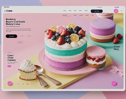 Check out new work on my @Behance profile: "UI/UX Cake-Themed Web Page & Dashboard Designs" http://be.net/gallery/178294257/UIUX-Cake-Themed-Web-Page-Dashboard-Designs Cake Website Design, Cake Websites, Cake Website, Profile Ui, Bakery Website, Cake Background, Cake Order Forms, Recipe Web, Pastry Design