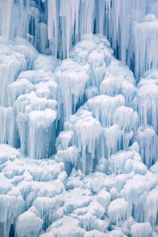 This incredible ice formation reminds us of our Shiseido Shimmering Cream Eye Color in Ice (BL215). #colorinspiration Frozen Background, Ice Formations, Ice Crystals, Shape Shifting, Ice Ice Baby, Idea Board, Snow And Ice, Fantasy Rpg, Water Pipe