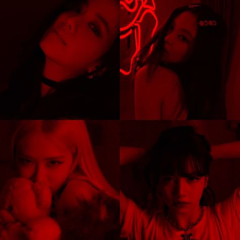 Black Pink Red Aesthetic, Yg Artist, Blackpink Poster, Red Icons:), Red Aesthetic, Black And Red, On Twitter, Twitter, Red