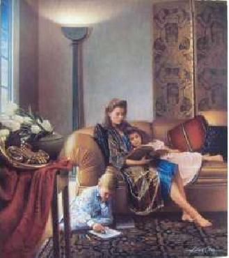 Robert Olson The Artist Delphin Enjolras, Room Illustration, Vintage Illustration Art, Vanity Room, Art Et Illustration, Paintings I Love, Victorian Art, Timeless Art, A Mirror