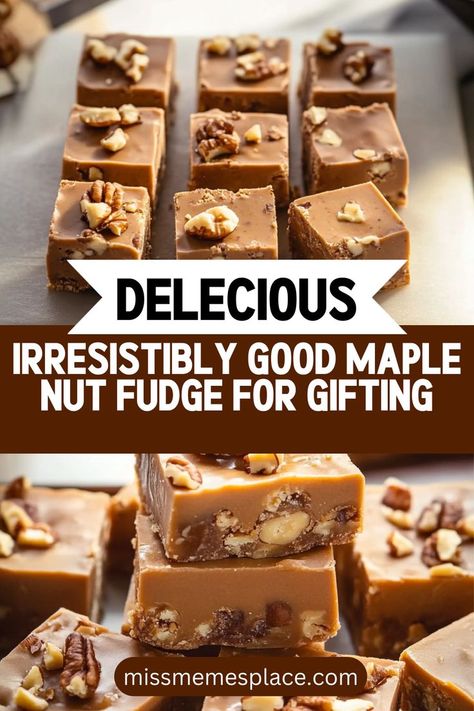 Looking for the perfect homemade gift? Look no further than our irresistibly good Maple Nut Fudge! This delightful treat combines the sweetness of maple syrup with the crunch of mixed nuts, creating an exquisite dessert that’s perfect for sharing. Easy to prepare and store, this fudge is an excellent option for holiday gift-giving or sweetening up a friend’s day. Explore our tips for achieving the perfect texture and flavor, and get ready to present your beautifully crafted treats in style! Maple Nut Fudge Recipe, Maple Nut Fudge, Maple Syrup Desserts, Homemade Gifts For Friends, Holiday Fudge, Hot Drinks Recipes, Homemade Holiday Gifts, Fudge Recipes Easy, Dinner Side