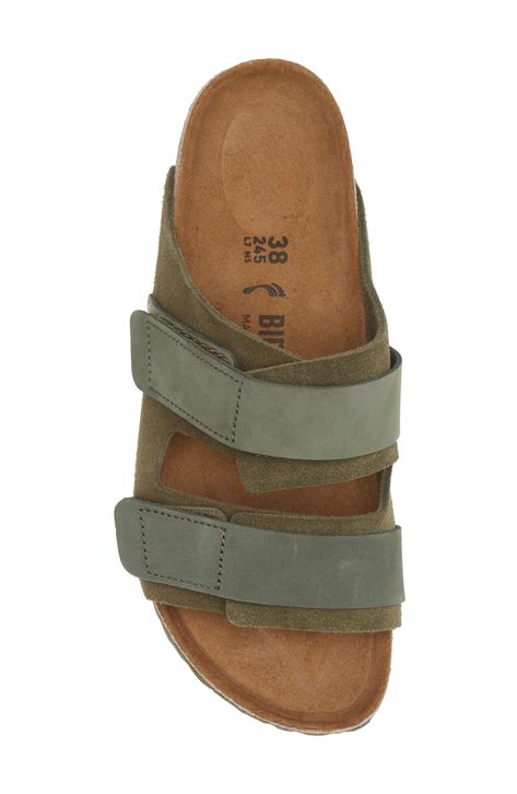 Birkenstock Sandals Men, Beach Friends, Mens Leather Sandals, Birkenstock Sandals, Mens Leather, Mens Sandals, Thyme, Summer 2024, Arch Support