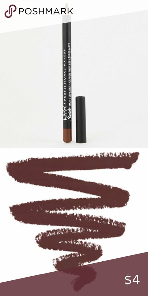 10/$16 NYX Makeup Suede Matte Lip Liner Cold Brew Nyx Makeup, Nyx Professional Makeup, Matte Lip, Nyx Cosmetics, Matte Lips, Cold Brew, Professional Makeup, Lipsticks, Lip Liner