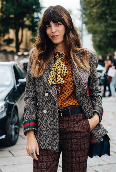 Pattern Outfits, Serge Gainsbourg, Look Retro, Mama Style, Milano Fashion Week, Jane Birkin, Current Fashion Trends, Moda Vintage, Fashion Week Street Style