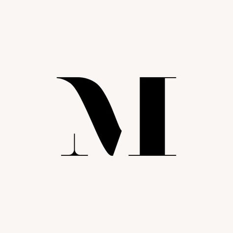 Doing a very stylized M would be really great for an icon. Badge Logo Design, Modern Line Art, Logo Design Modern, Art Text, Brand Mark, Best Logo, Badge Logo, Best Logo Design, Modern Branding